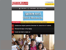Tablet Screenshot of haberbolge.net